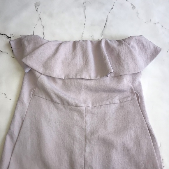 Aritzia Babaton Flutter Jumpsuit Lilac Purple - Picture 3 of 6